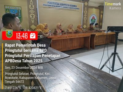 Pembahasan Draft dengan BPD