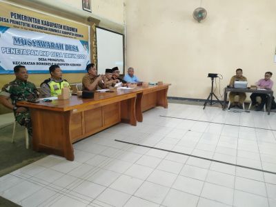 MUSDES PEMBAHASAN DAN PENETAPAN RKP Desa Tahun Anggaran 2027
