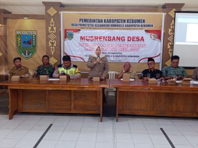 MUSRENBANG DESA PEMBAHASAN DAN PENYEPAKATAN RANCANGAN RKP DESA 2027