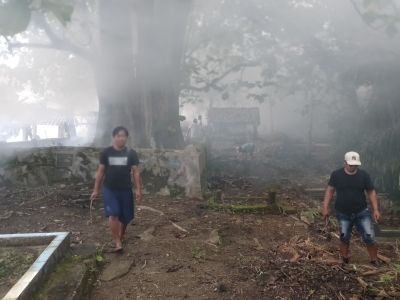 Bersih Pemakaman Menjelang Bulan Ramadhan 2026